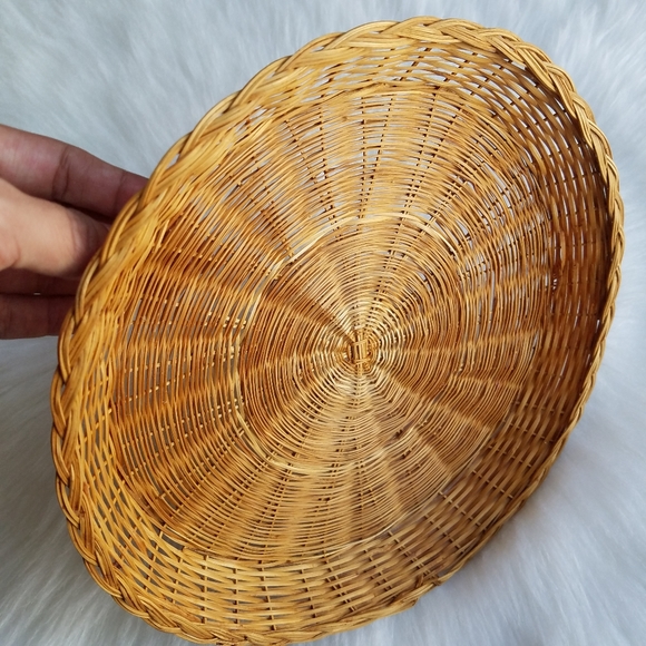 Vintage Boho Straw Plates (3 pc) - Picture 8 of 16